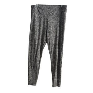 No Boundaries Heather Gray Athleticwear Stretch High Rise Leggings  L (11-13)